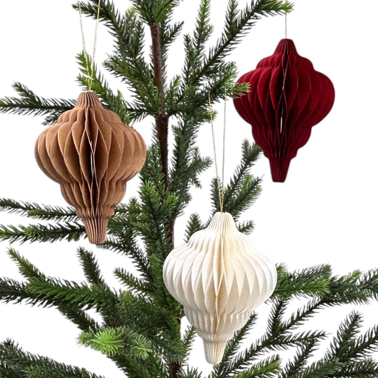 Paper Christmas Ornaments