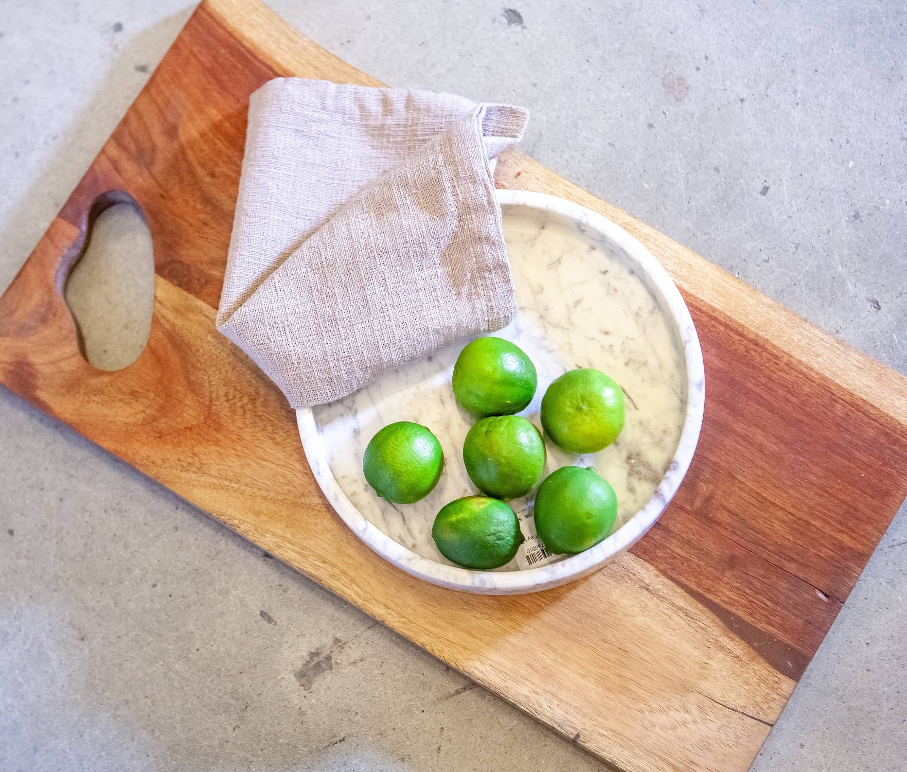 Round Marble Tray