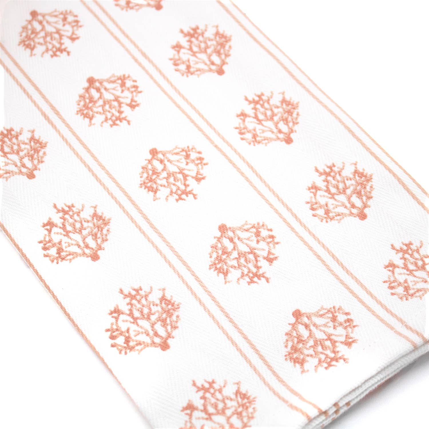 Coral Octopus Kitchen Towel Set