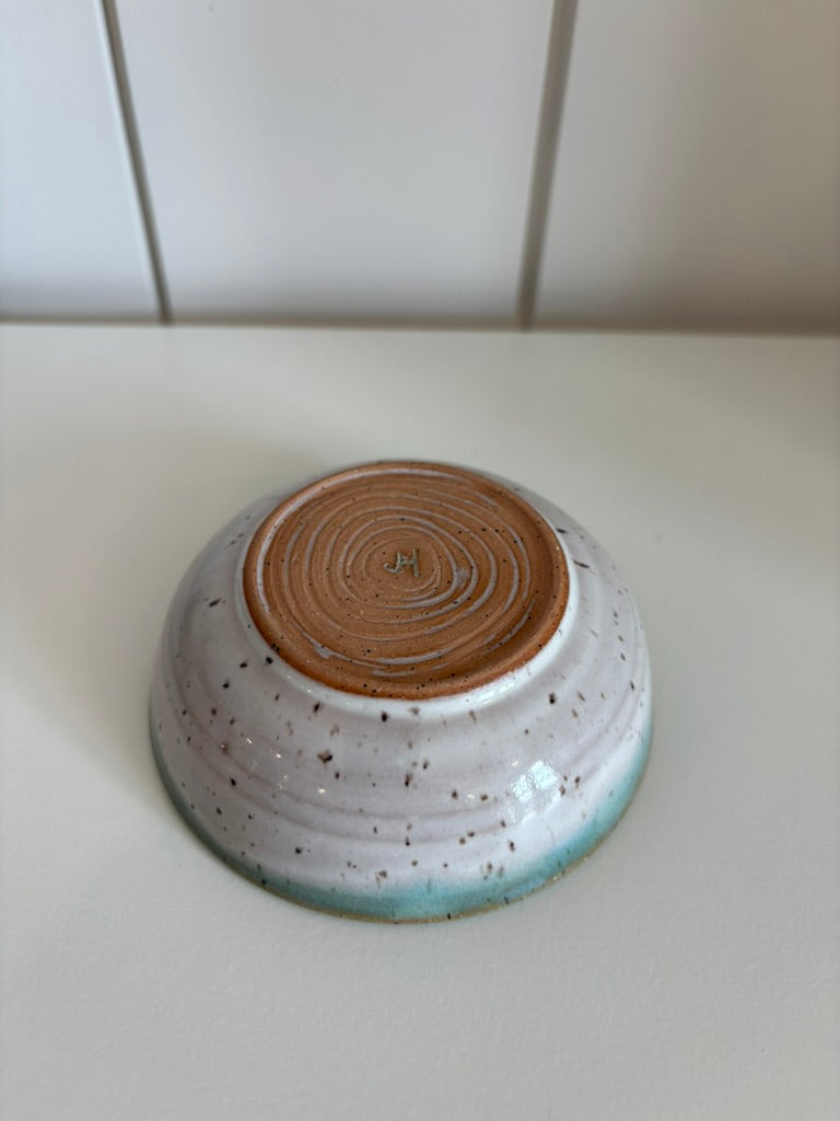 Small Glazed Stoneware Bowl