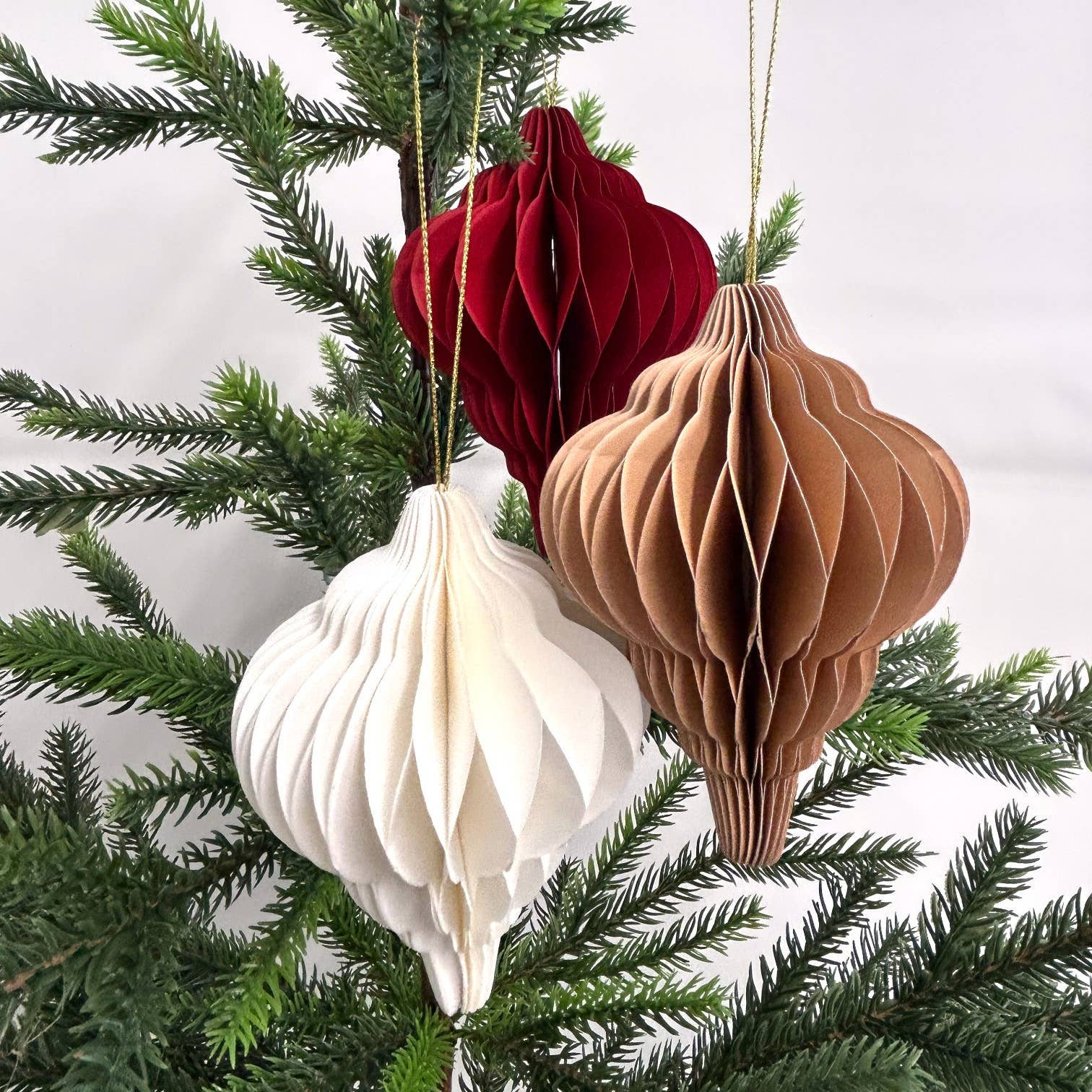 Paper Christmas Ornaments