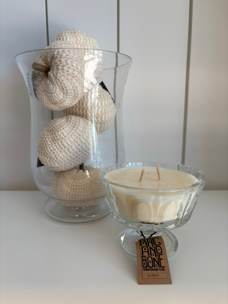 Sugared Pumpkin Candle -