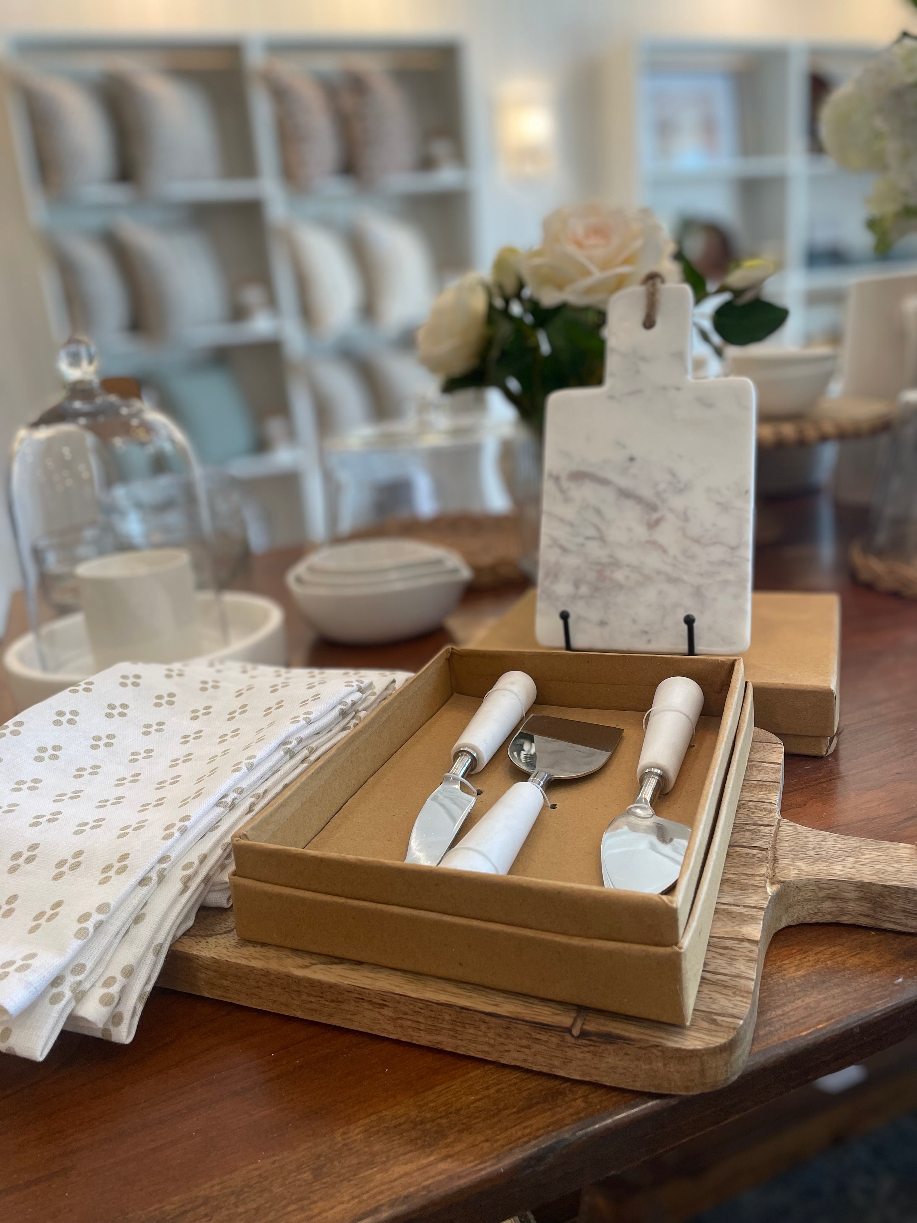 Small Marble Cheese Board