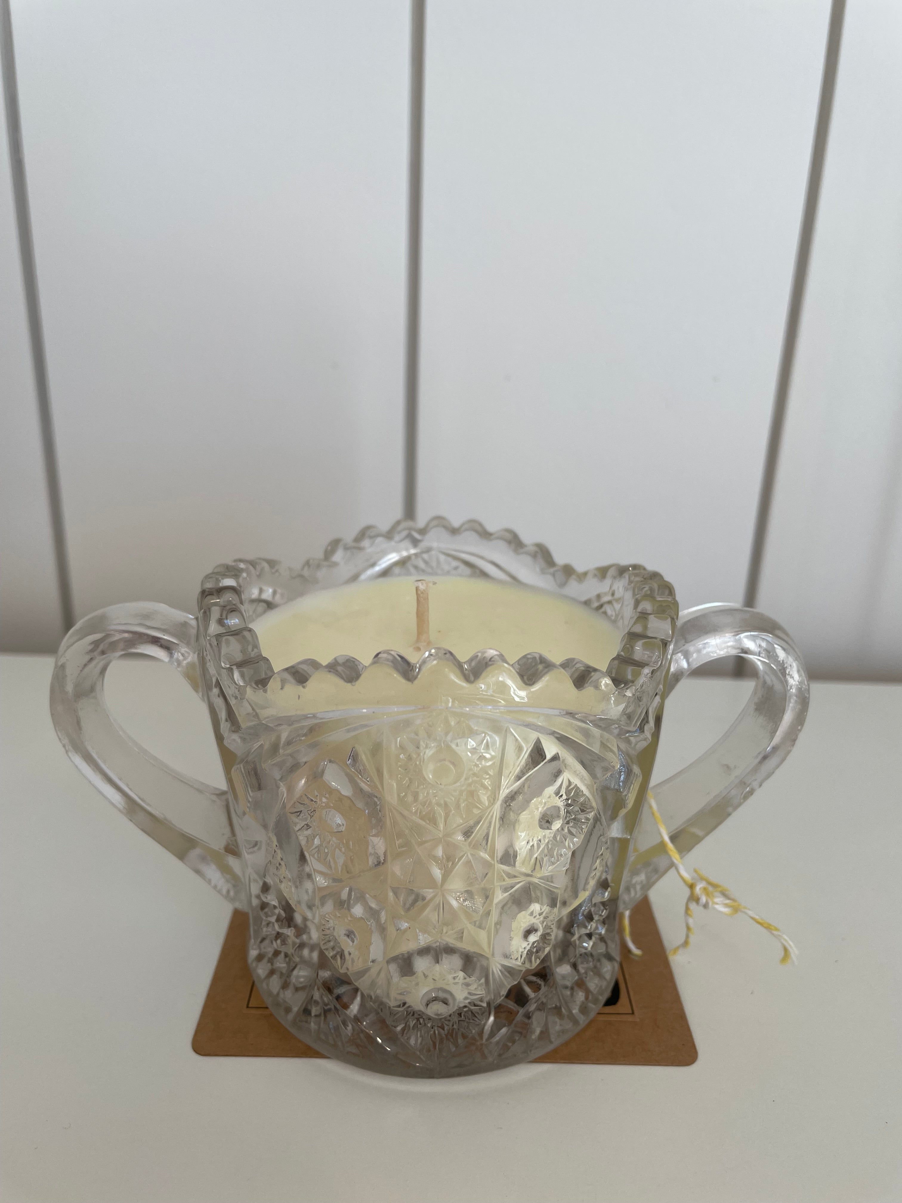 White Pumpkin Candle -