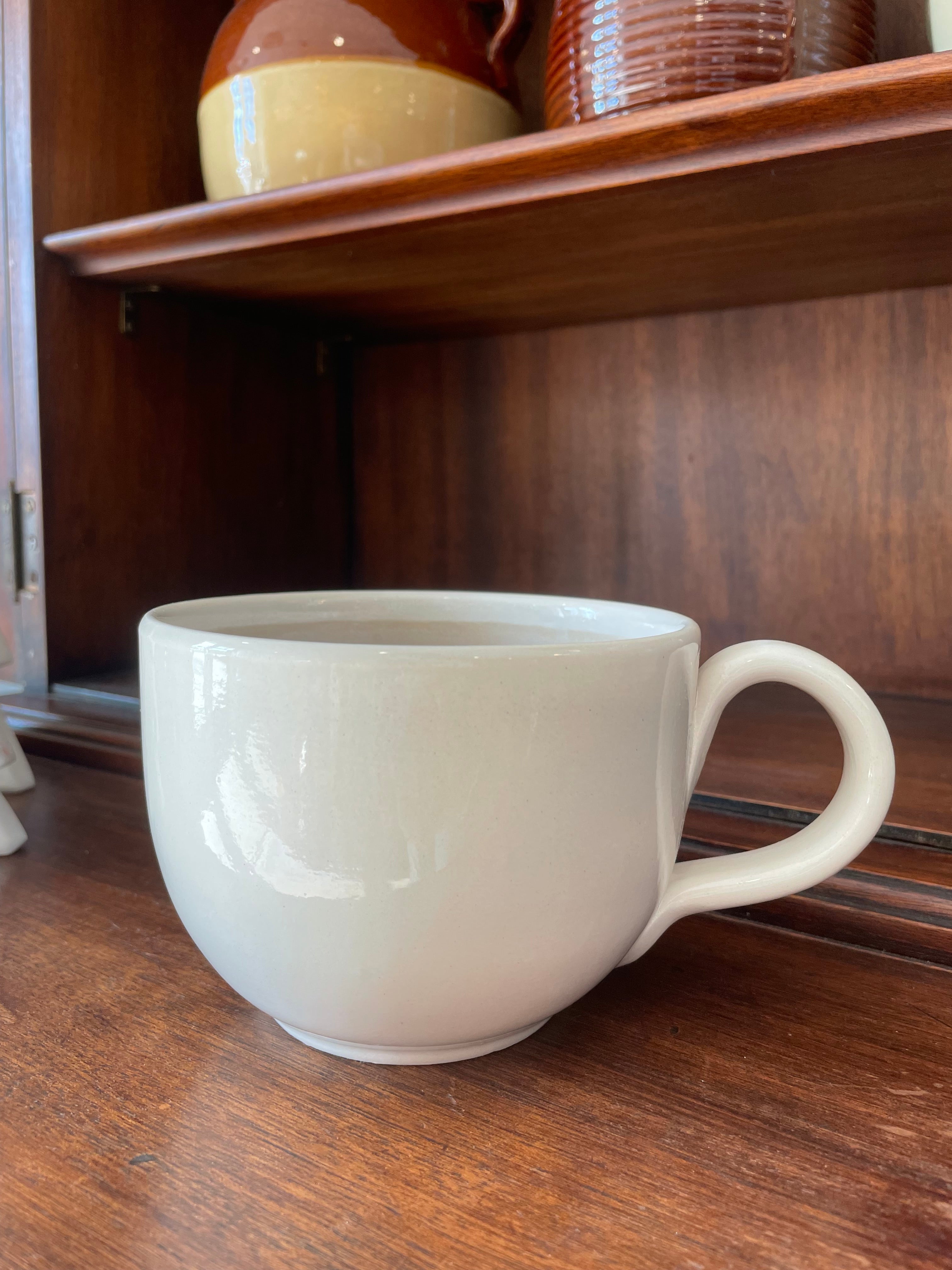 Artisan Soup Mug - Oyster