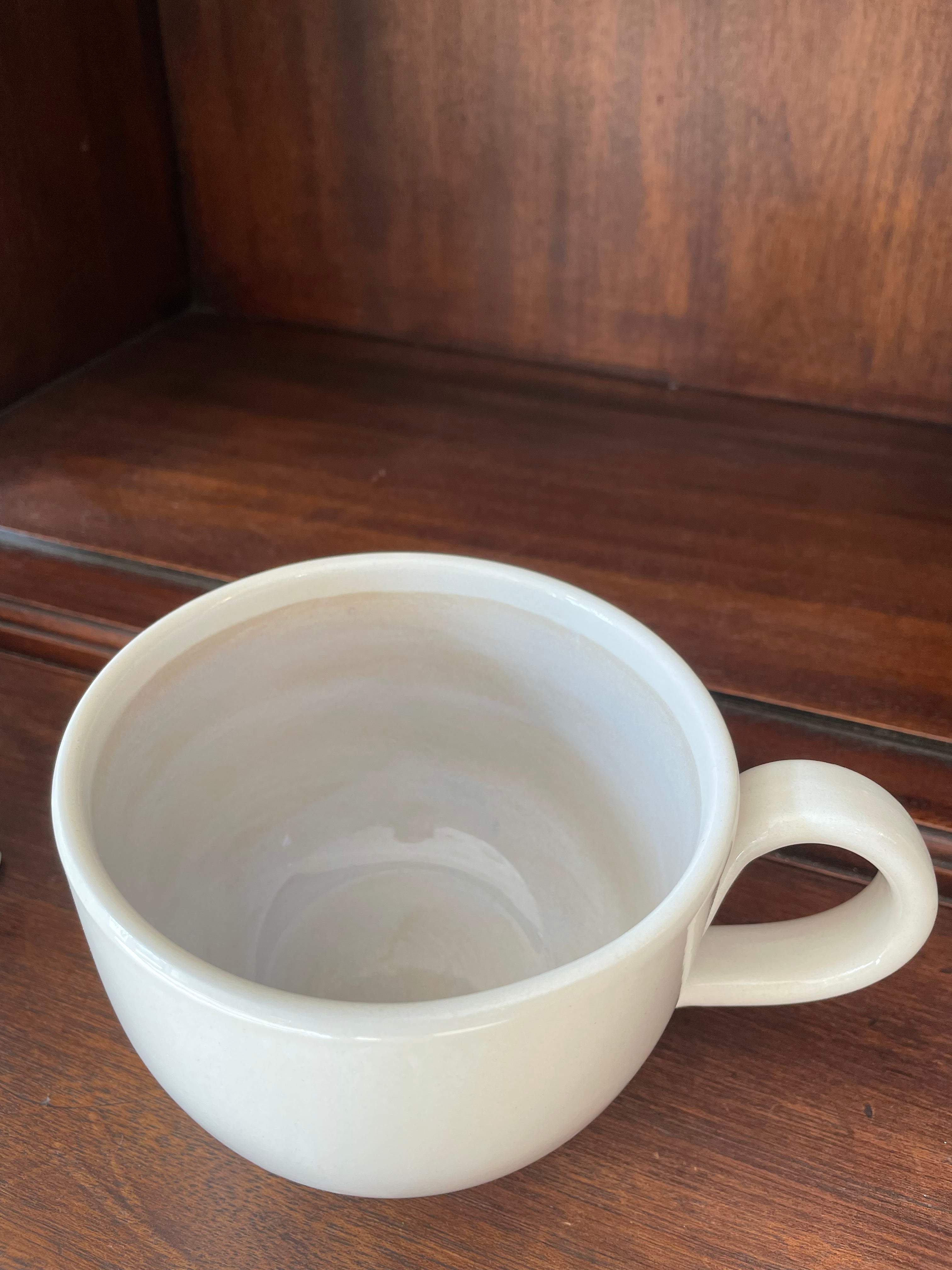 Artisan Soup Mug - Oyster