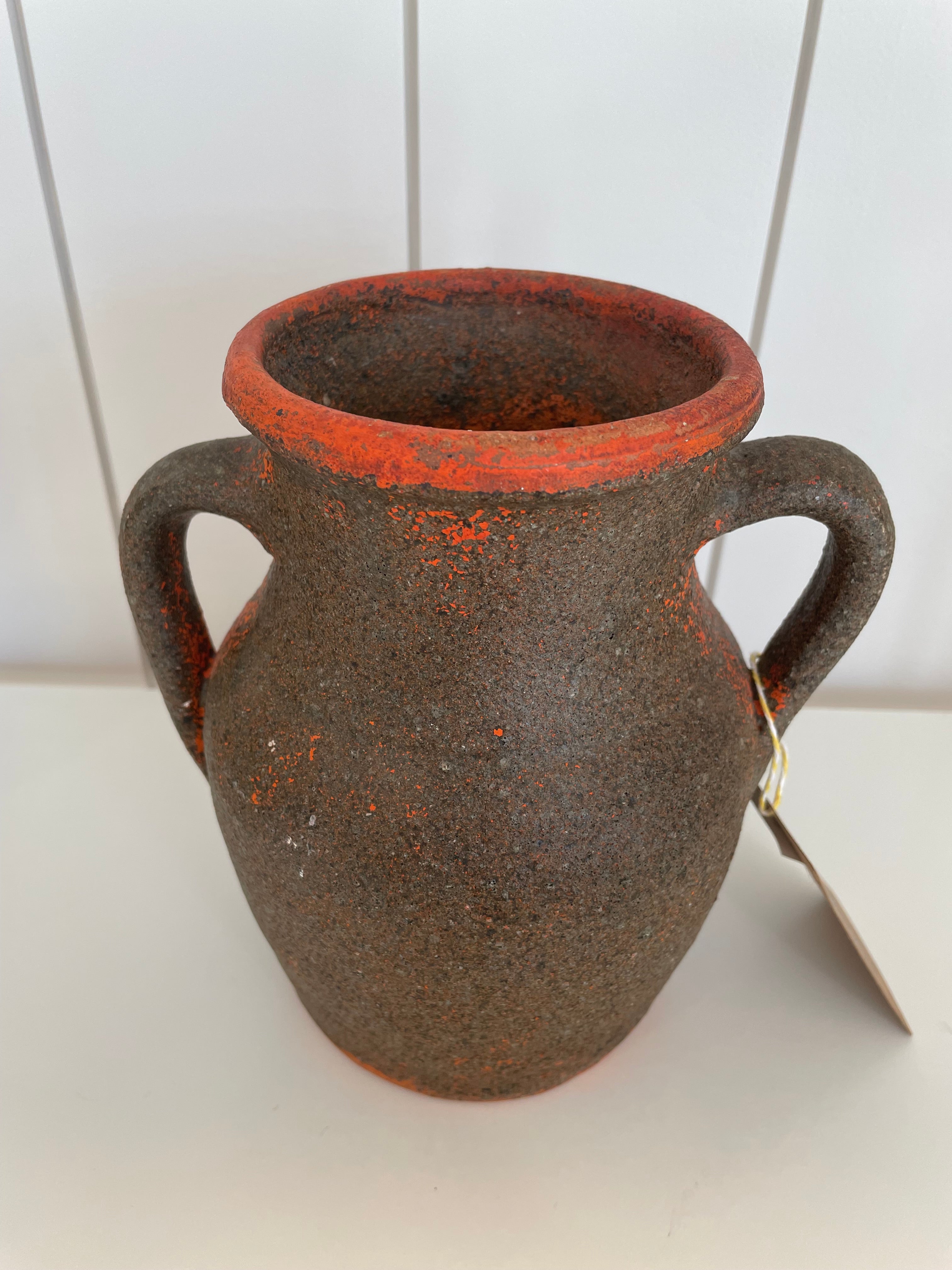 Rustic Pottery w/ Handles