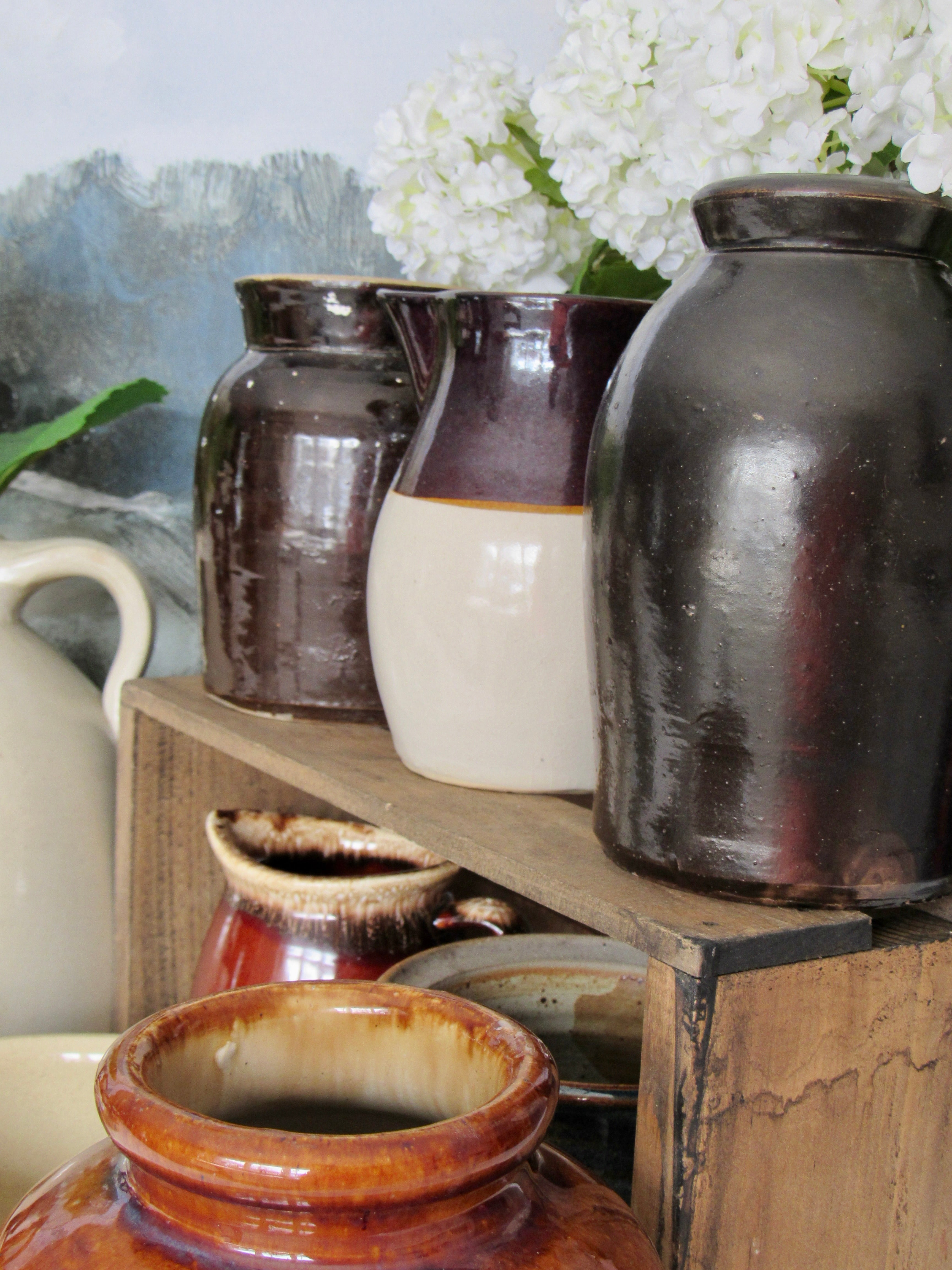 Small Ceramic Crock