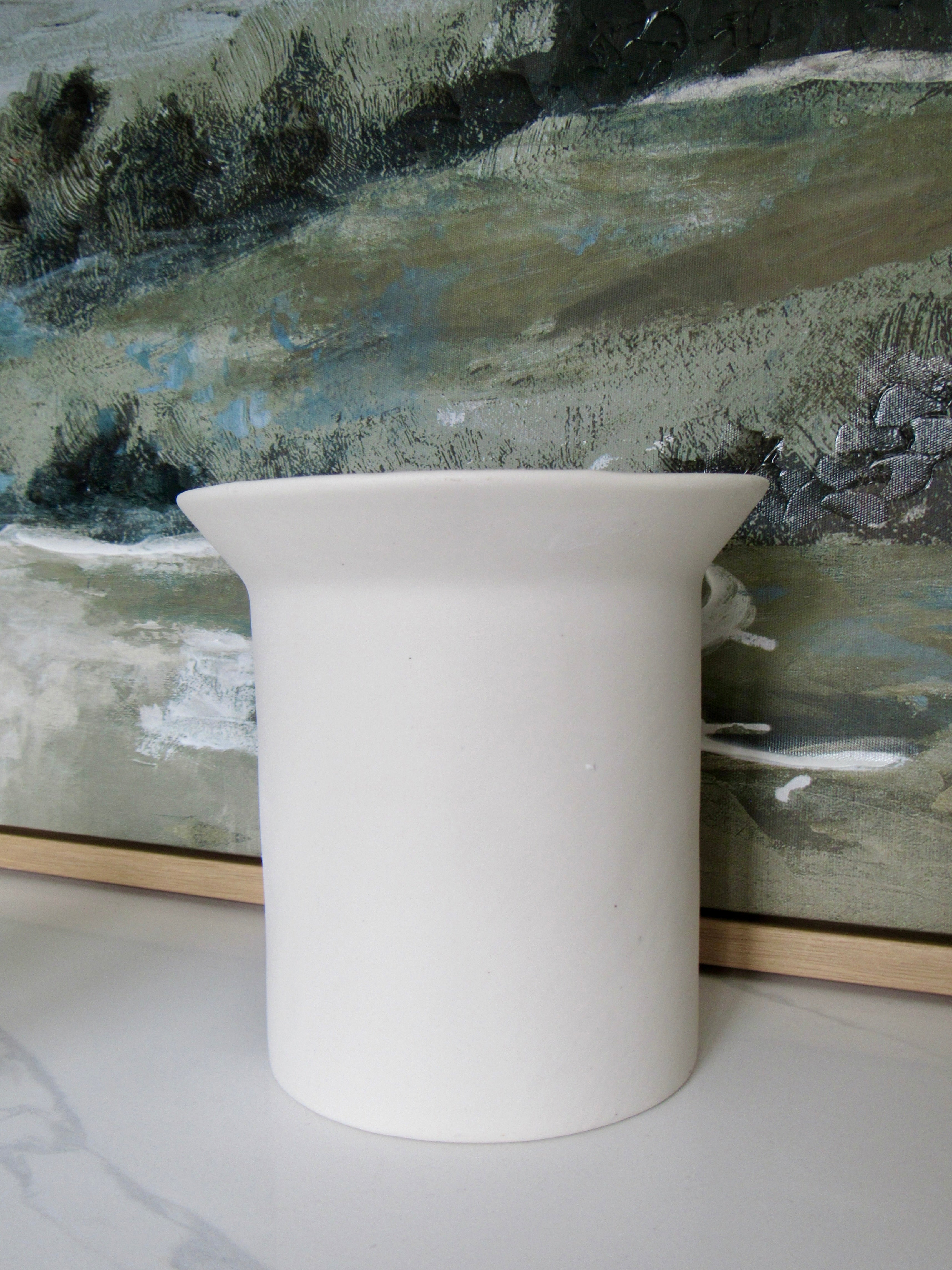 White Ceramic Pot