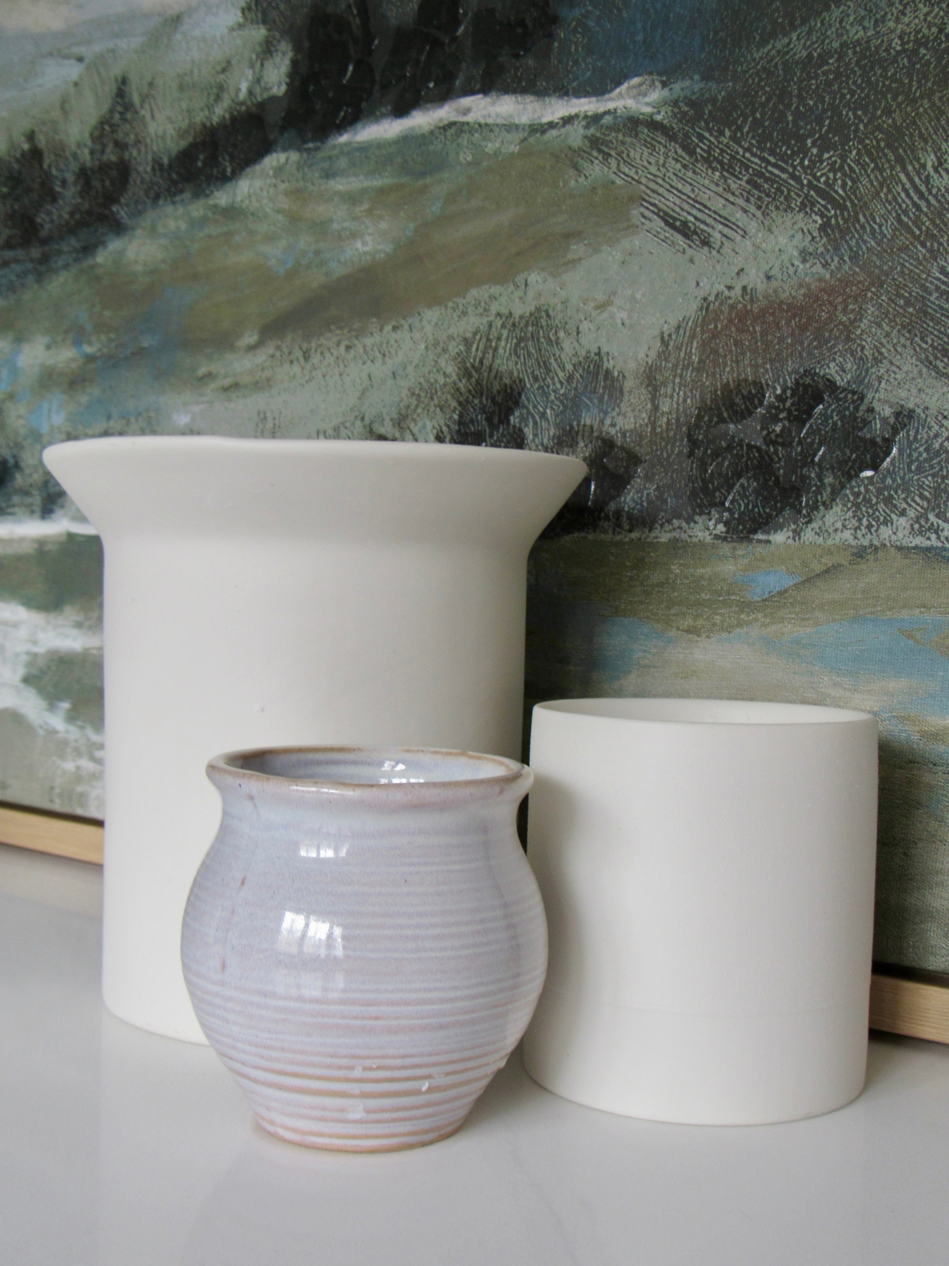 White Ceramic Pot