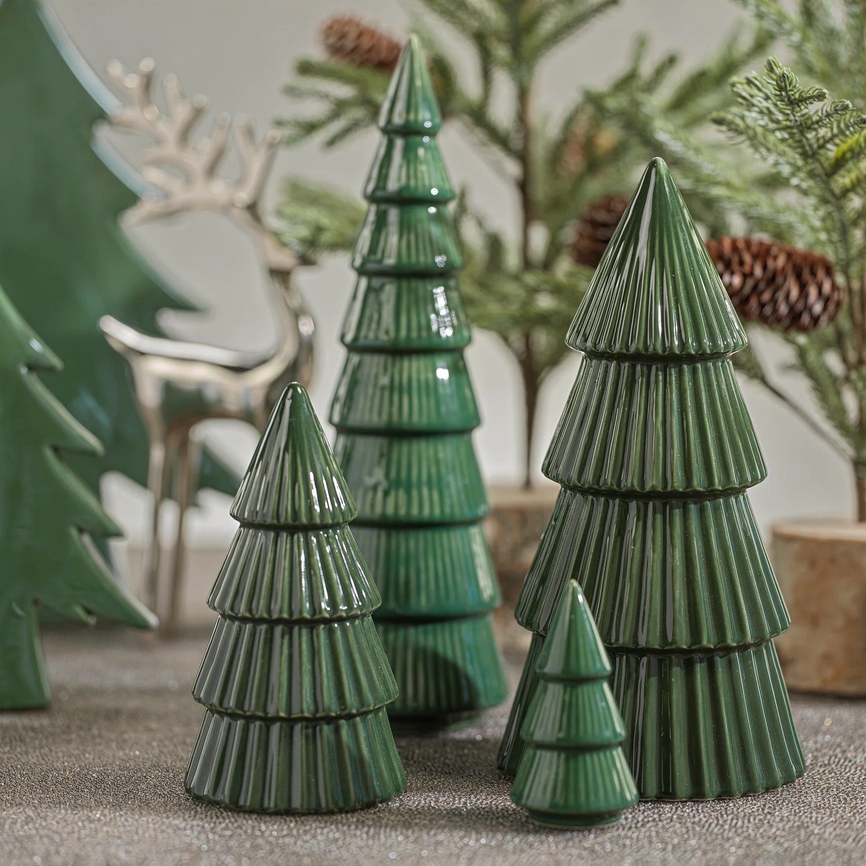 Glazed Ceramic Christmas Tree