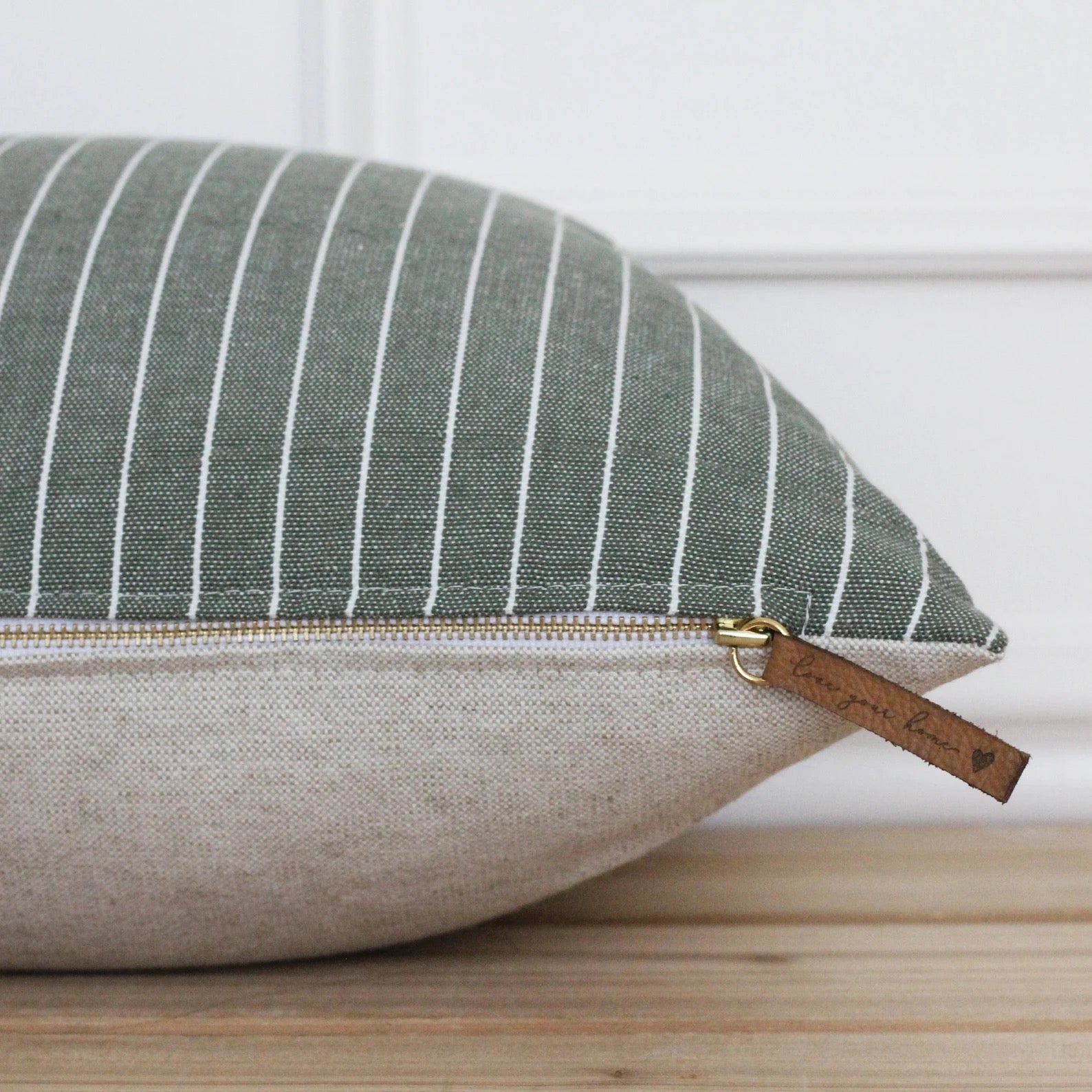 Green Stripe - 20x20