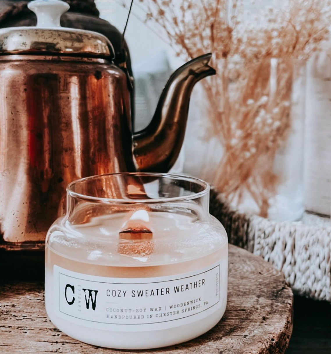 Chalktree - 9oz Woodwick Candles