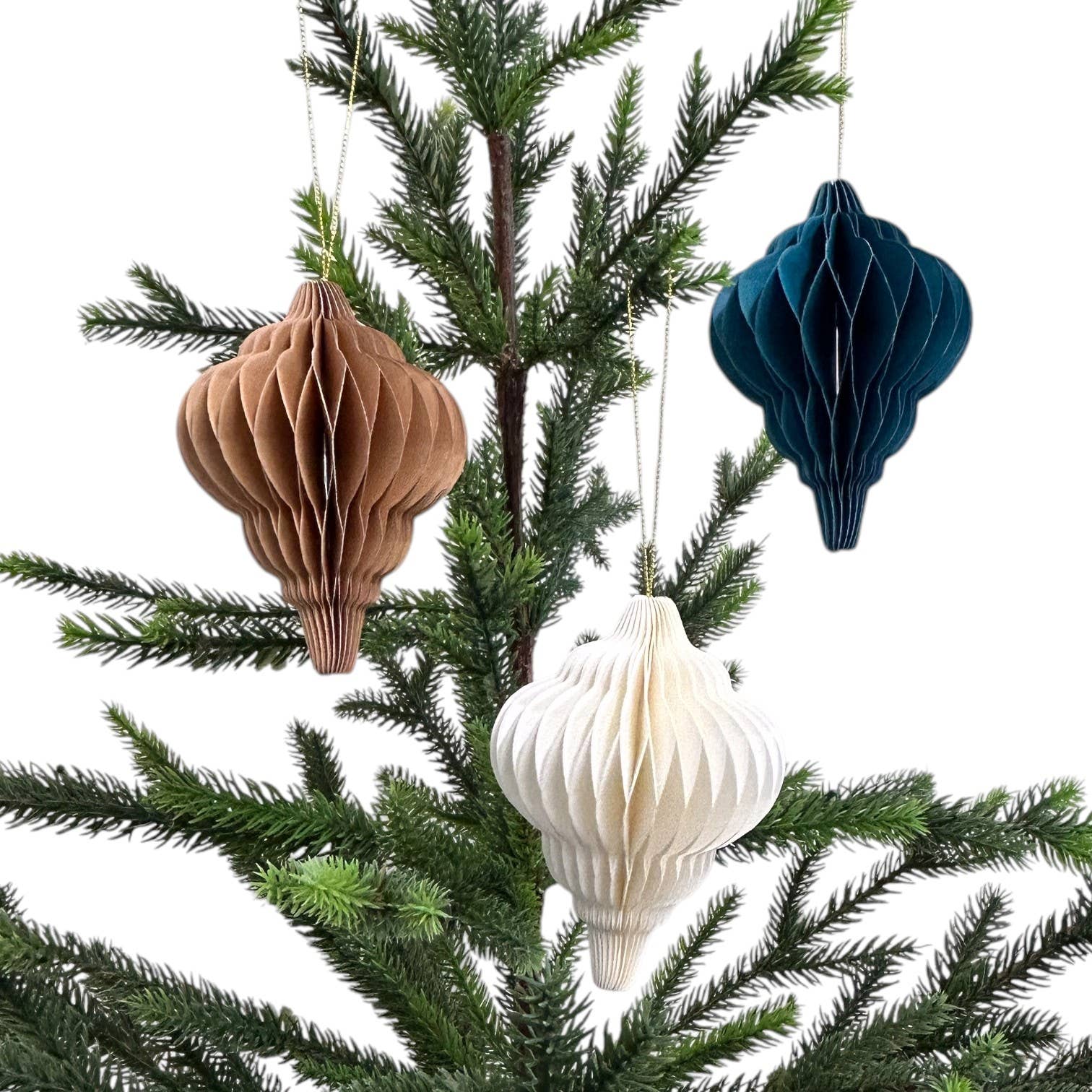 Paper Christmas Ornaments