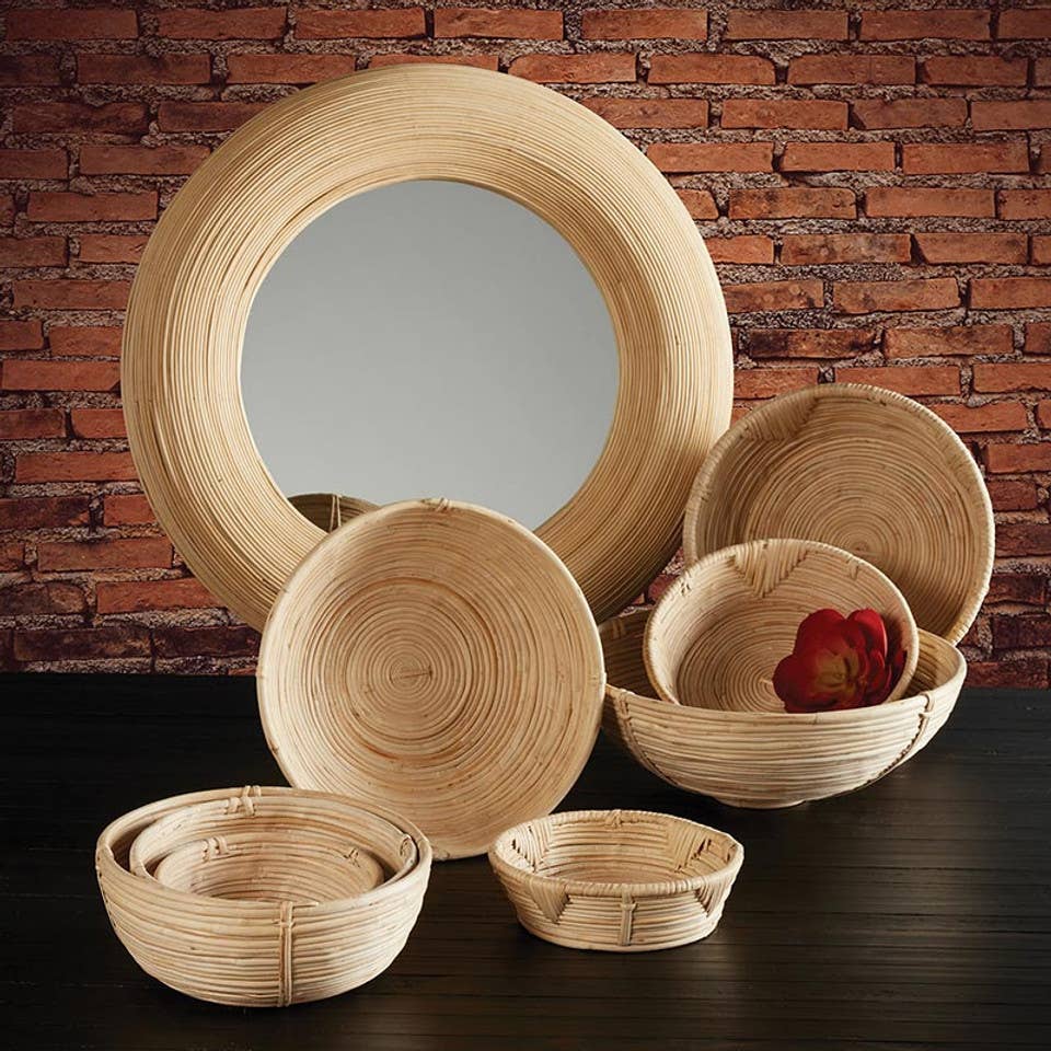 Rattan Baskets - Set of 3