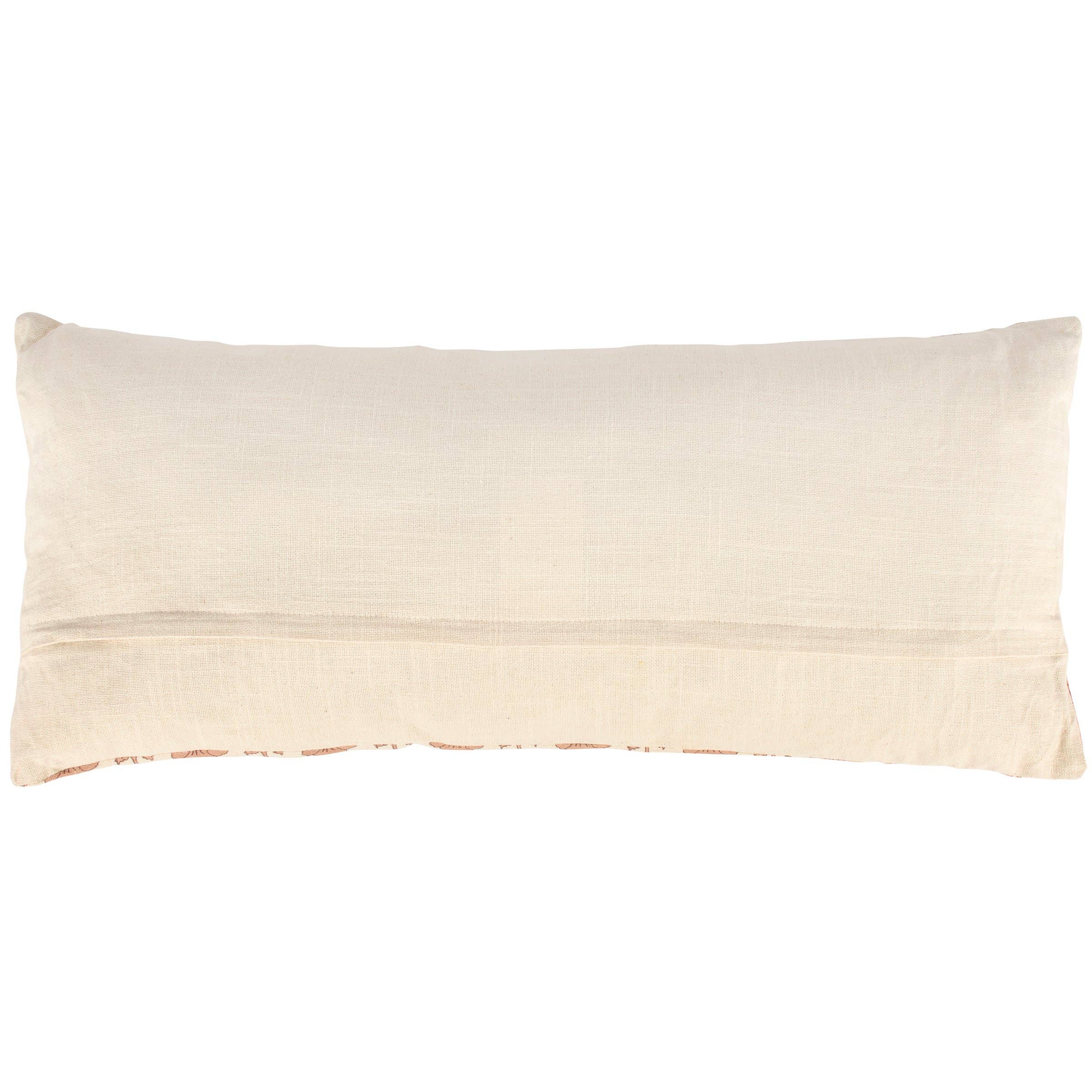 Fall Floral Bolster Pillow