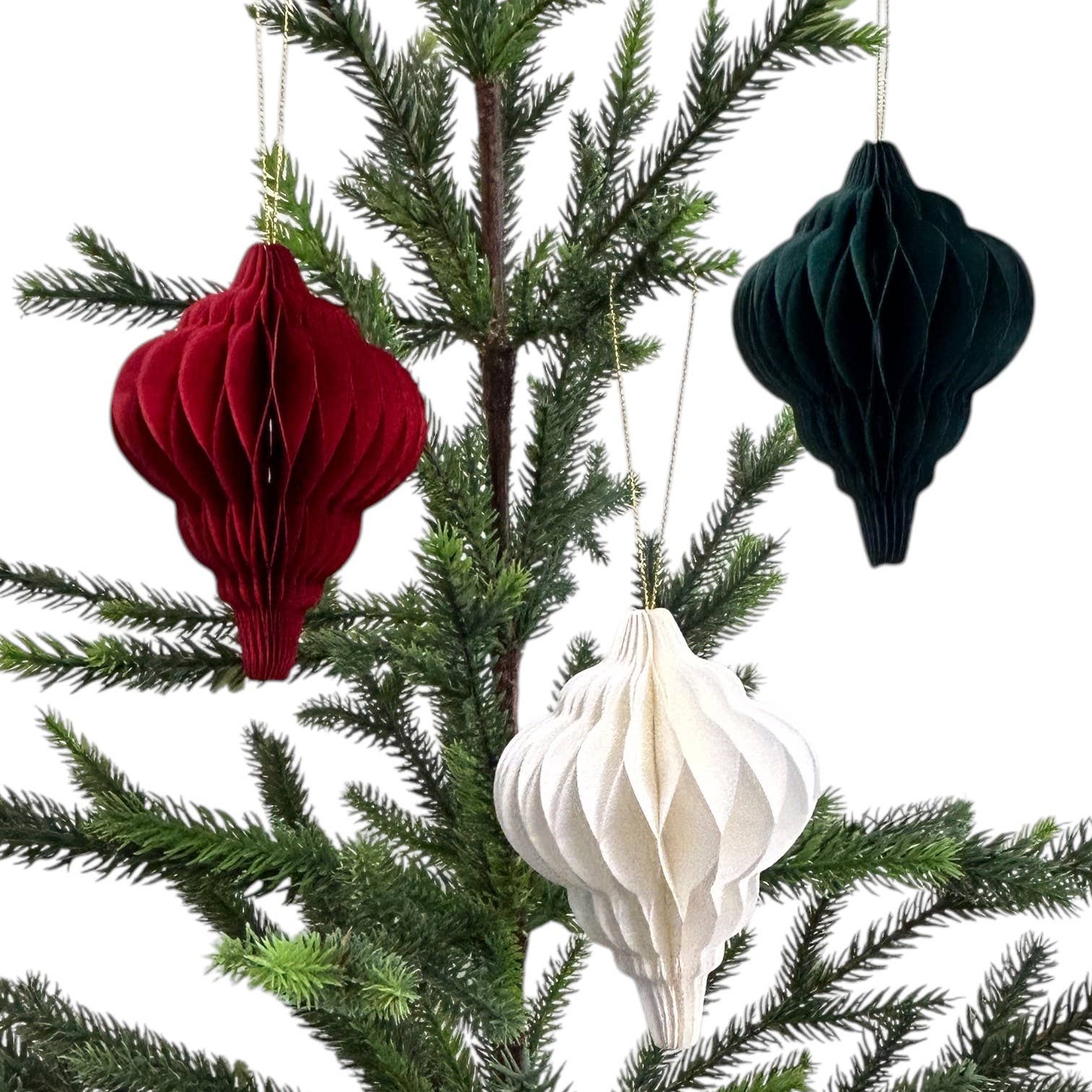 Paper Christmas Ornaments