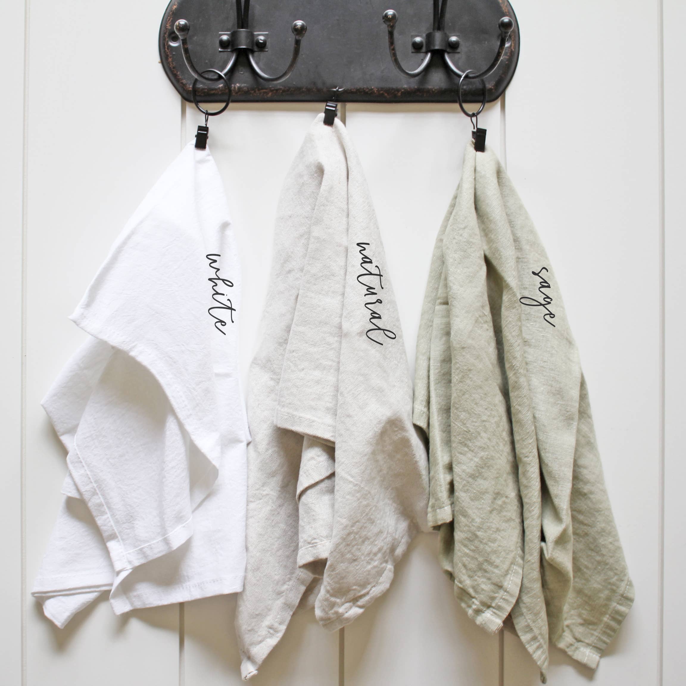 Christmas Wreath Tea Towel