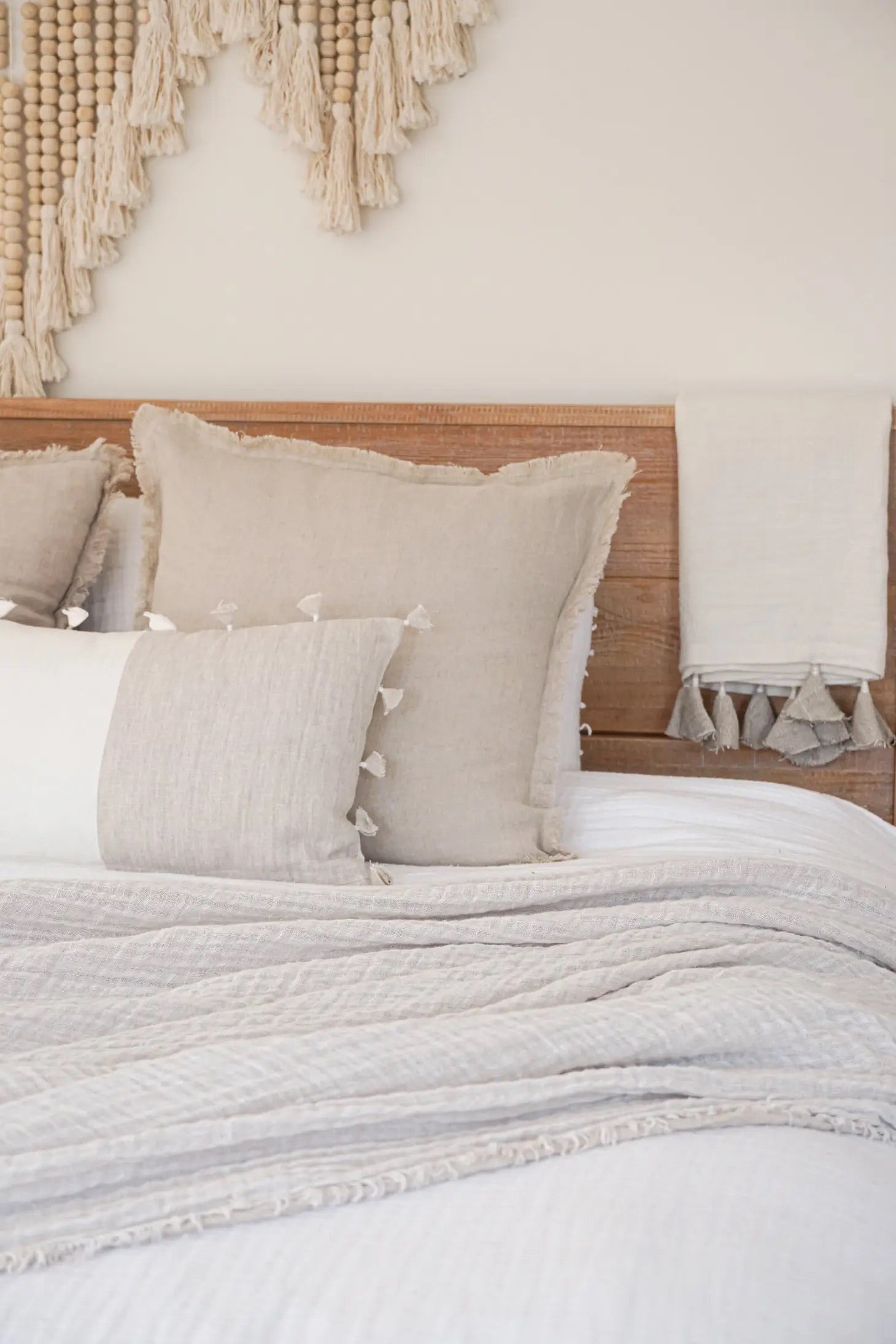 Beige Linen - 20x20