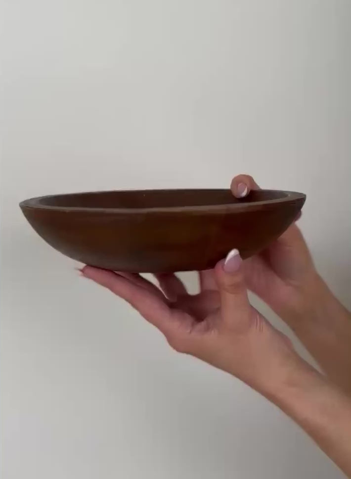 Ceramic Wood Dish