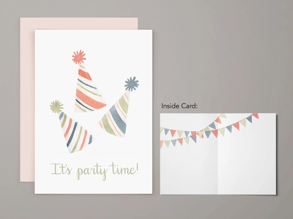 Party Time Birthday Card
