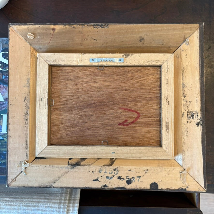 Framed Oil Painting