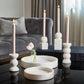 Round Marble Candle Holder