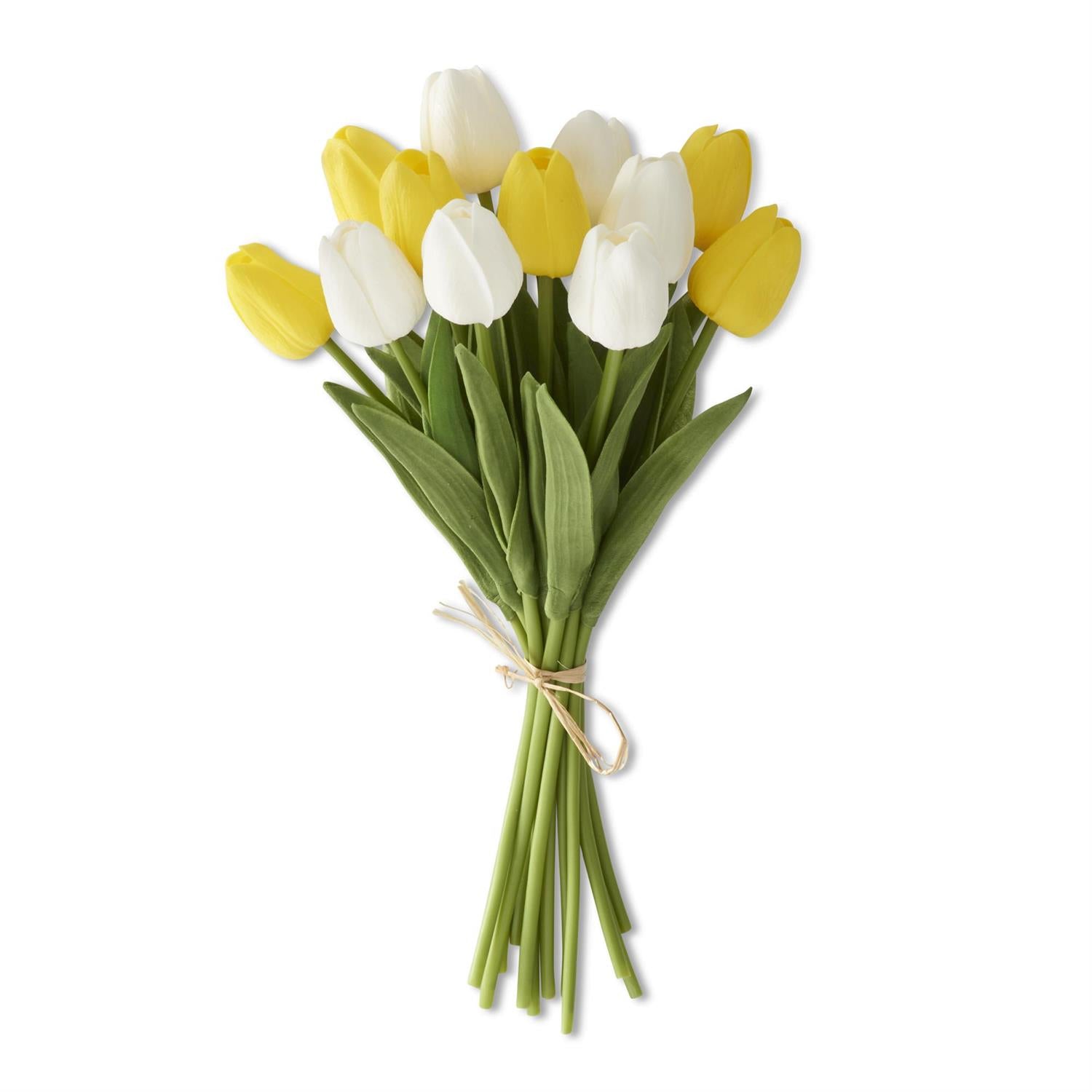 Yellow &amp; White Tulip Bundle