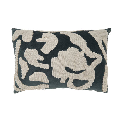 Luxe Embroidered Throw Pillow