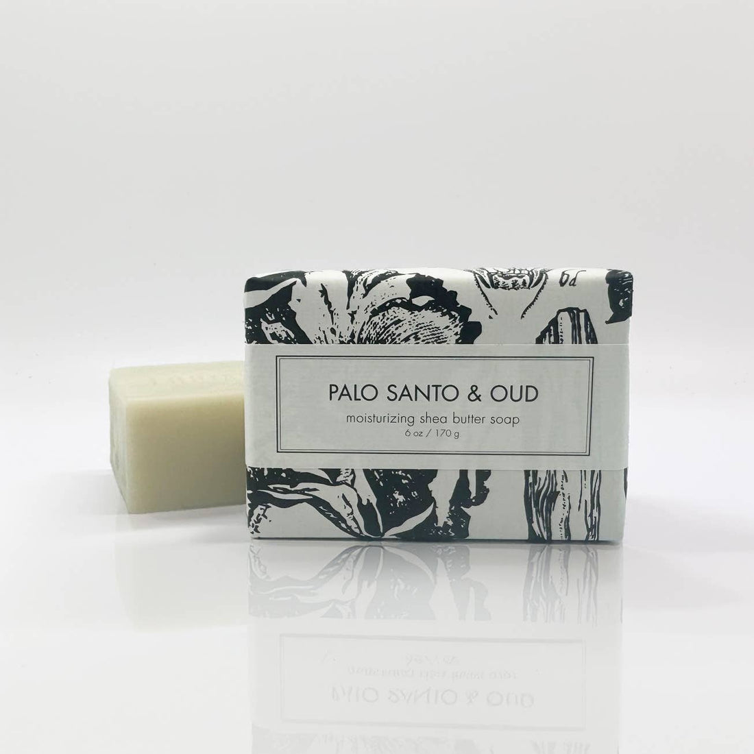 Palo Santo &amp; Oud Shea Butter Soap - Bath Bar