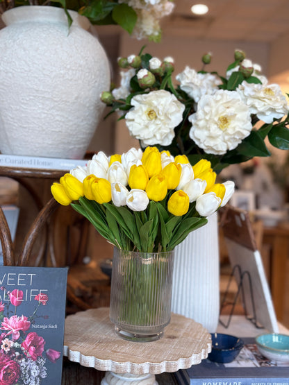 Yellow &amp; White Tulip Bundle