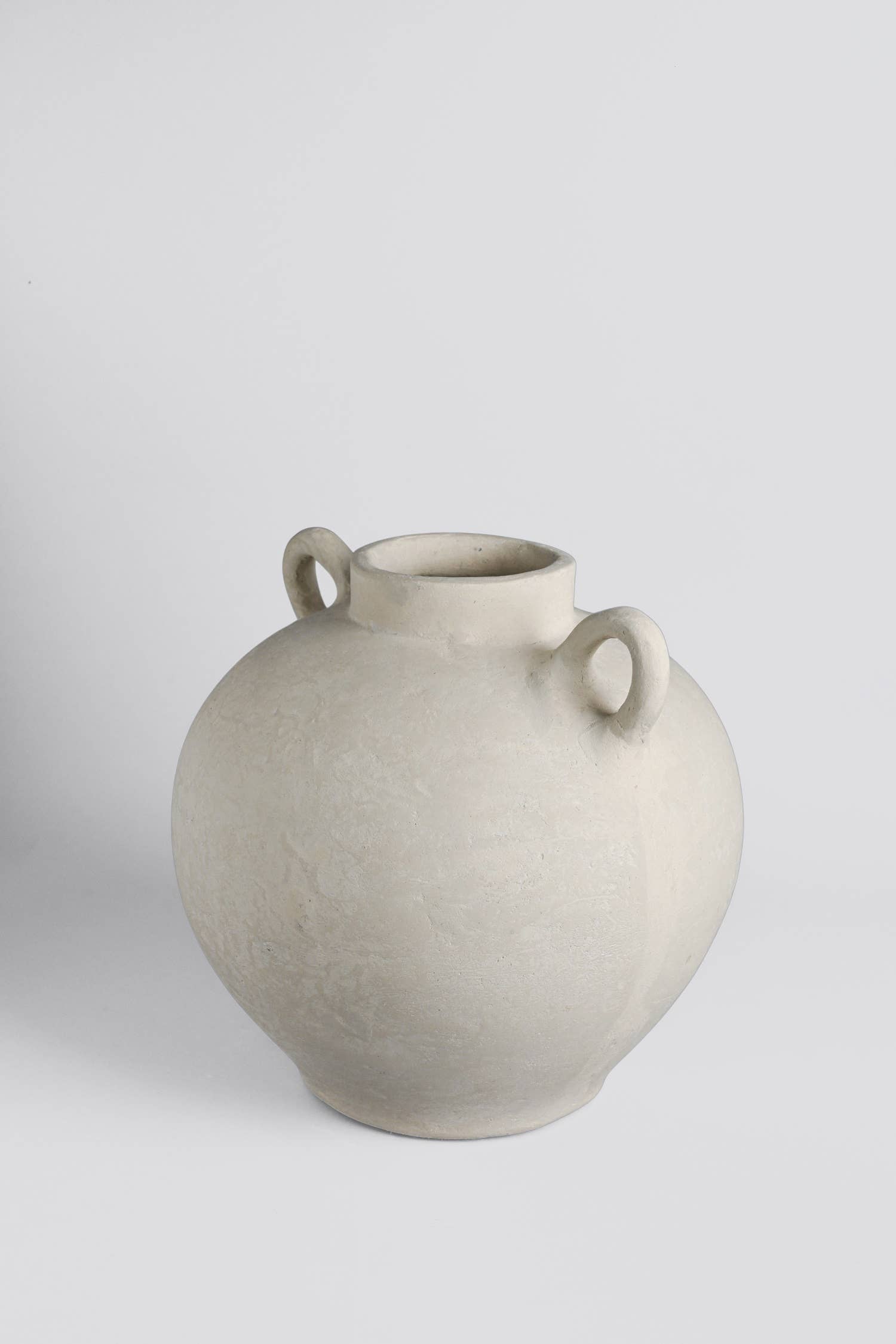 Paper Mache Vase w/ Handles