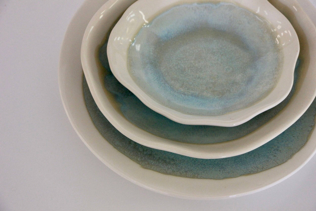 Artisan Dessert Plate - Oyster