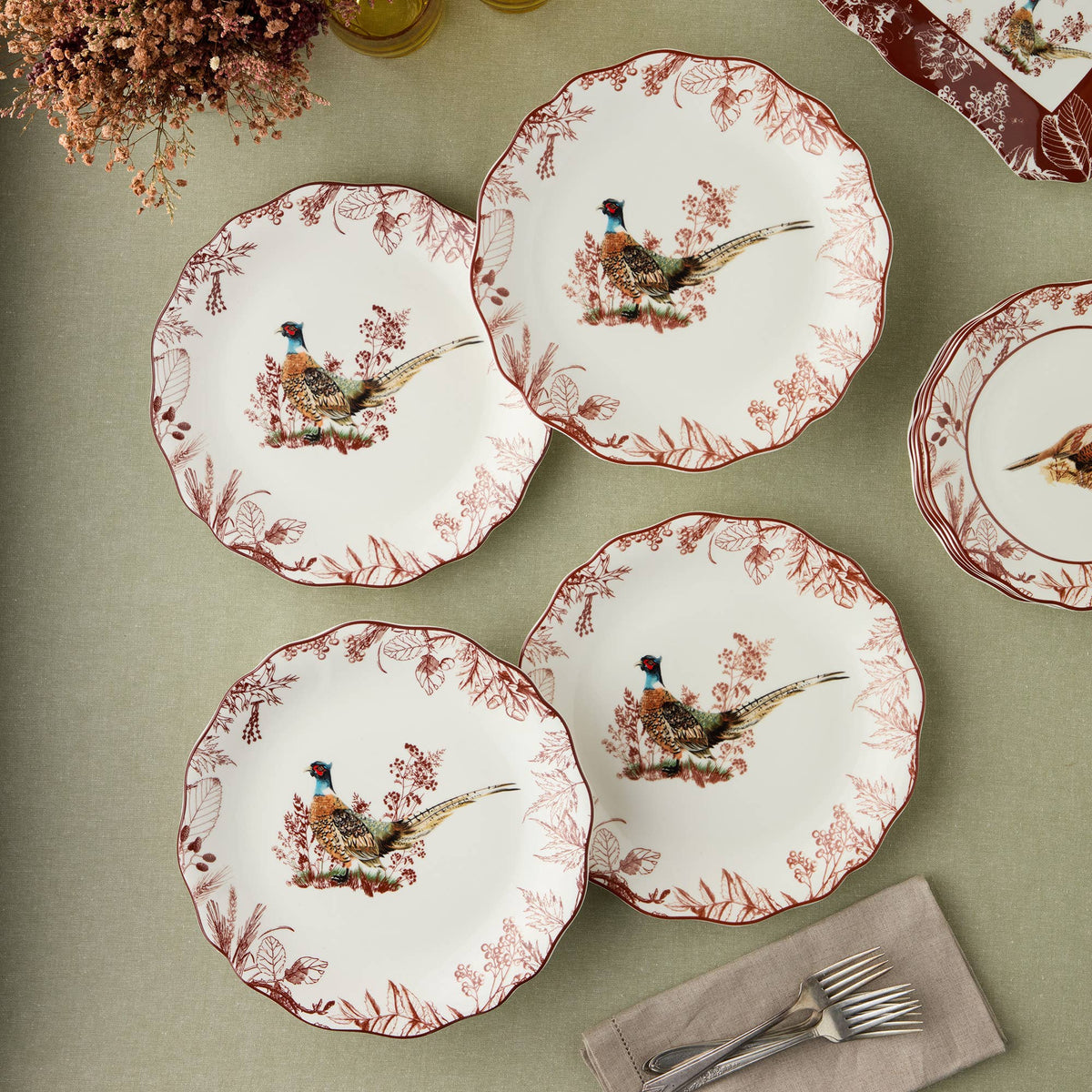 Pheasant Grove Dinner Plate