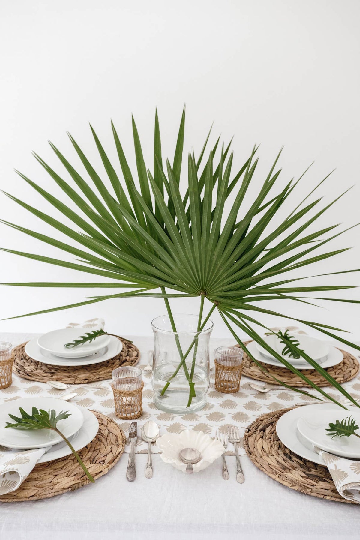 Palmetto Linen Table Runner