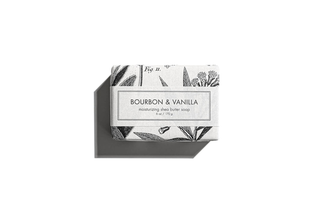 Bourbon &amp; Vanilla Shea Butter Soap - Bath Bar