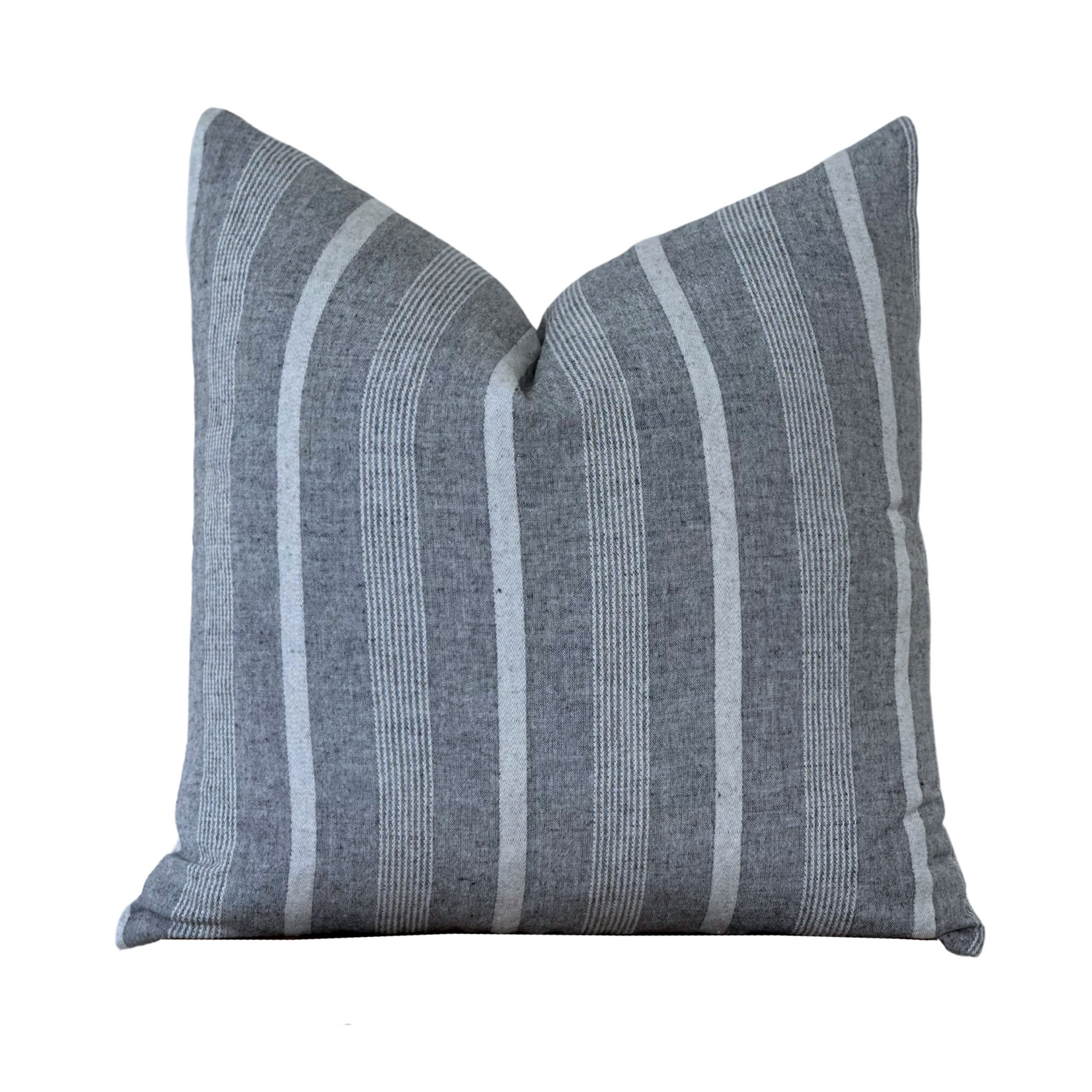 Addison Linen Stripe Pillow - 20x20
