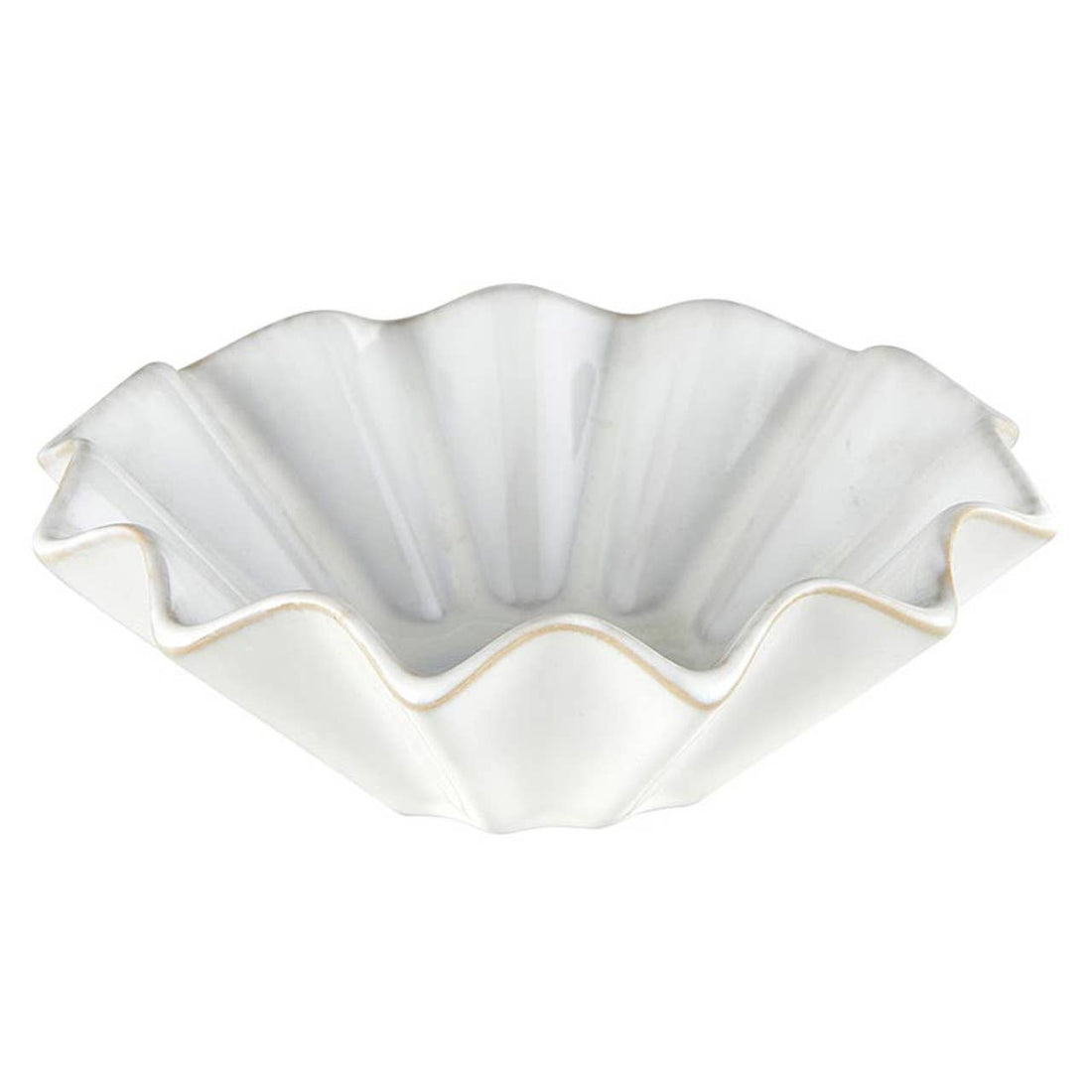 Ceramic Ruffle Bowl