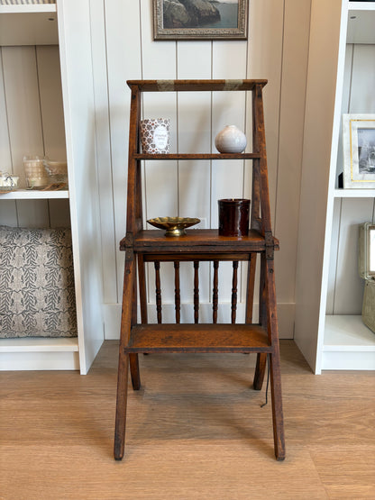 Vintage Folding Chair Ladder