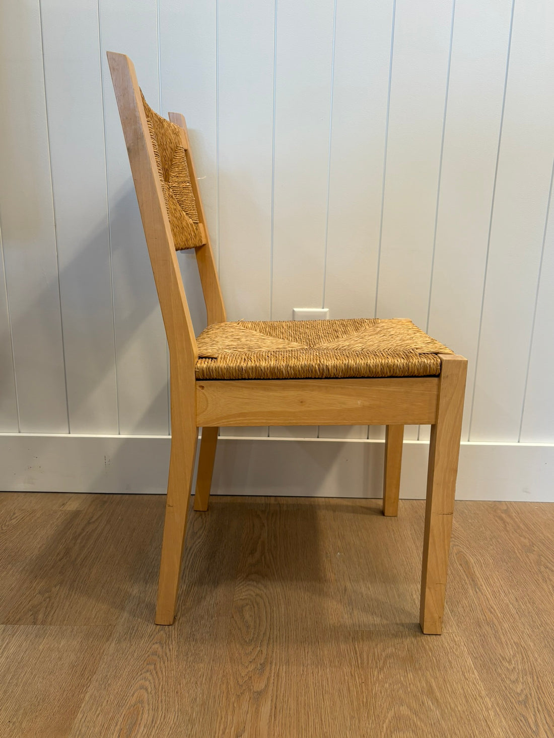 Wood &amp; Rattan Chair