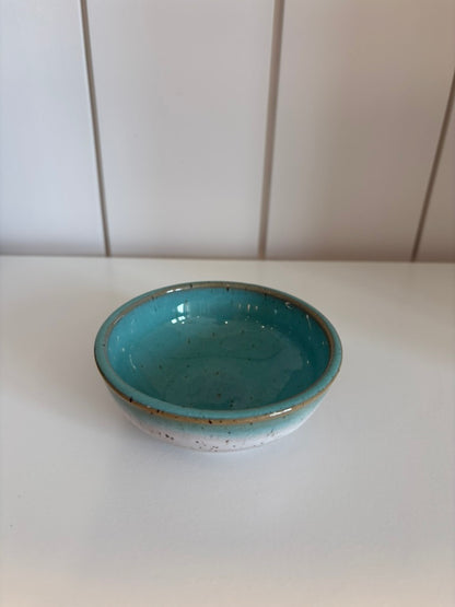 Small Glazed Stoneware Bowl