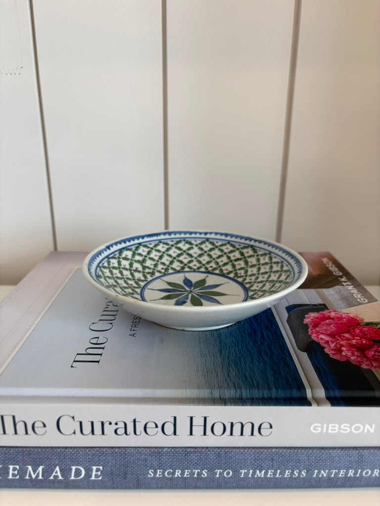 Shallow Porcelain Chinese Dish
