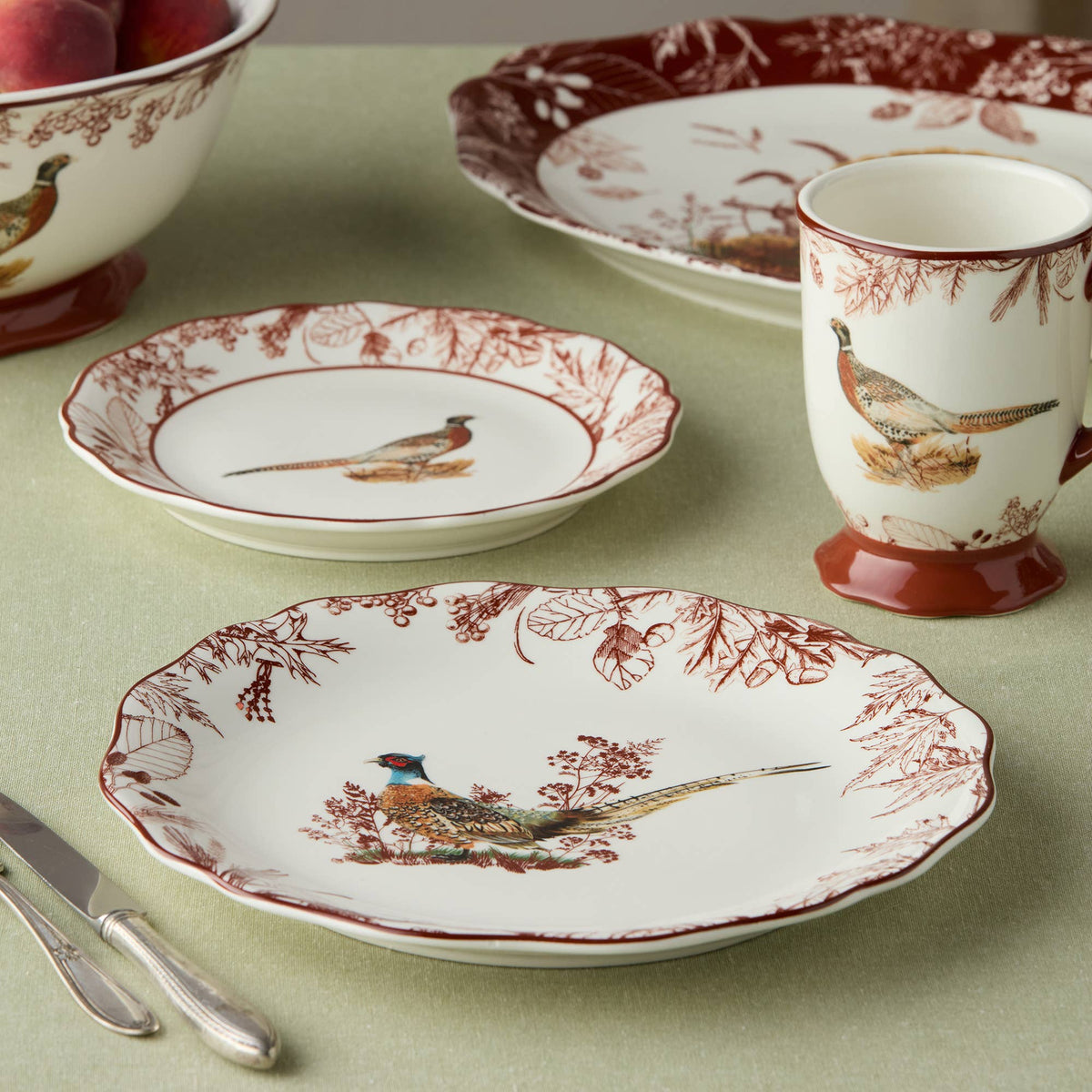 Pheasant Grove Dinner Plate