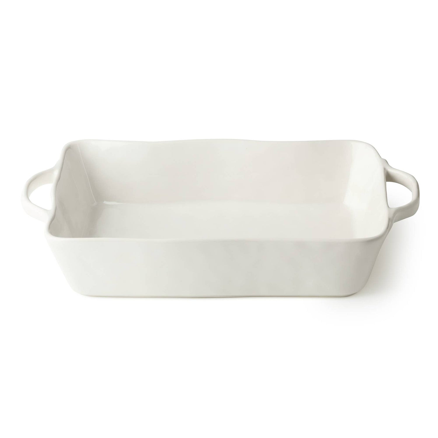 Linen Cream Ceramic Baker