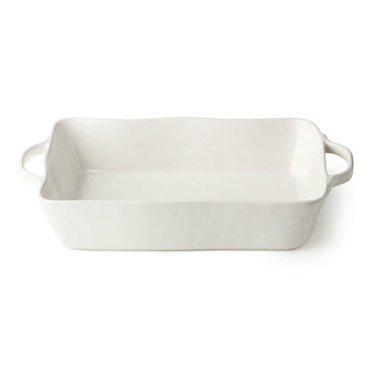 Linen Cream Ceramic Baker