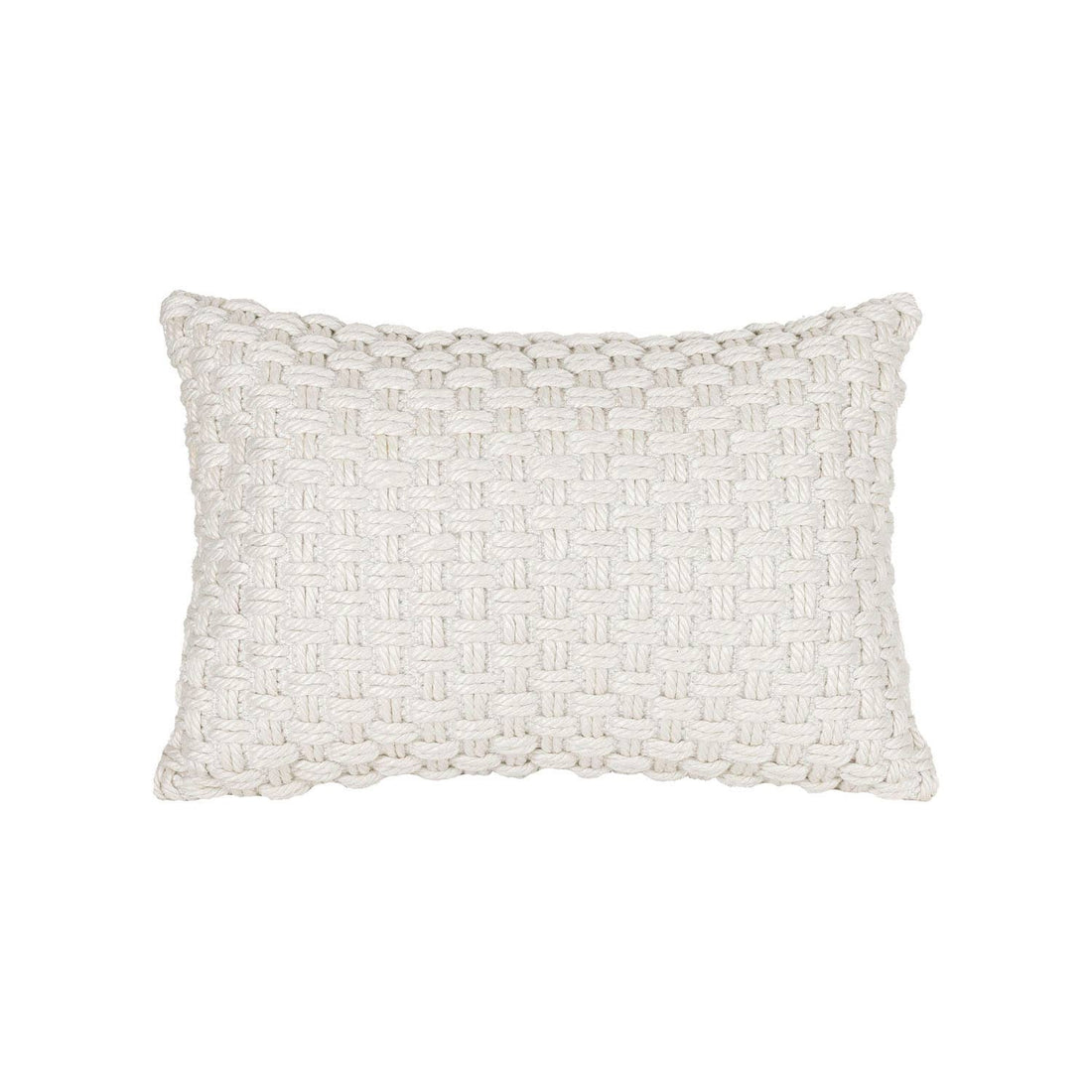 Hand Woven Knotted Pillow - 16x24