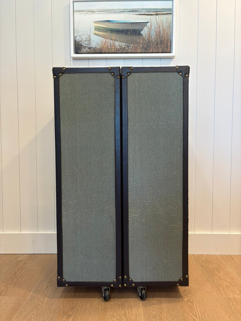 Vintage Trunk Bar Cart