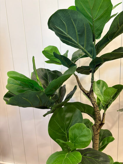 Faux Potted Fig Tree