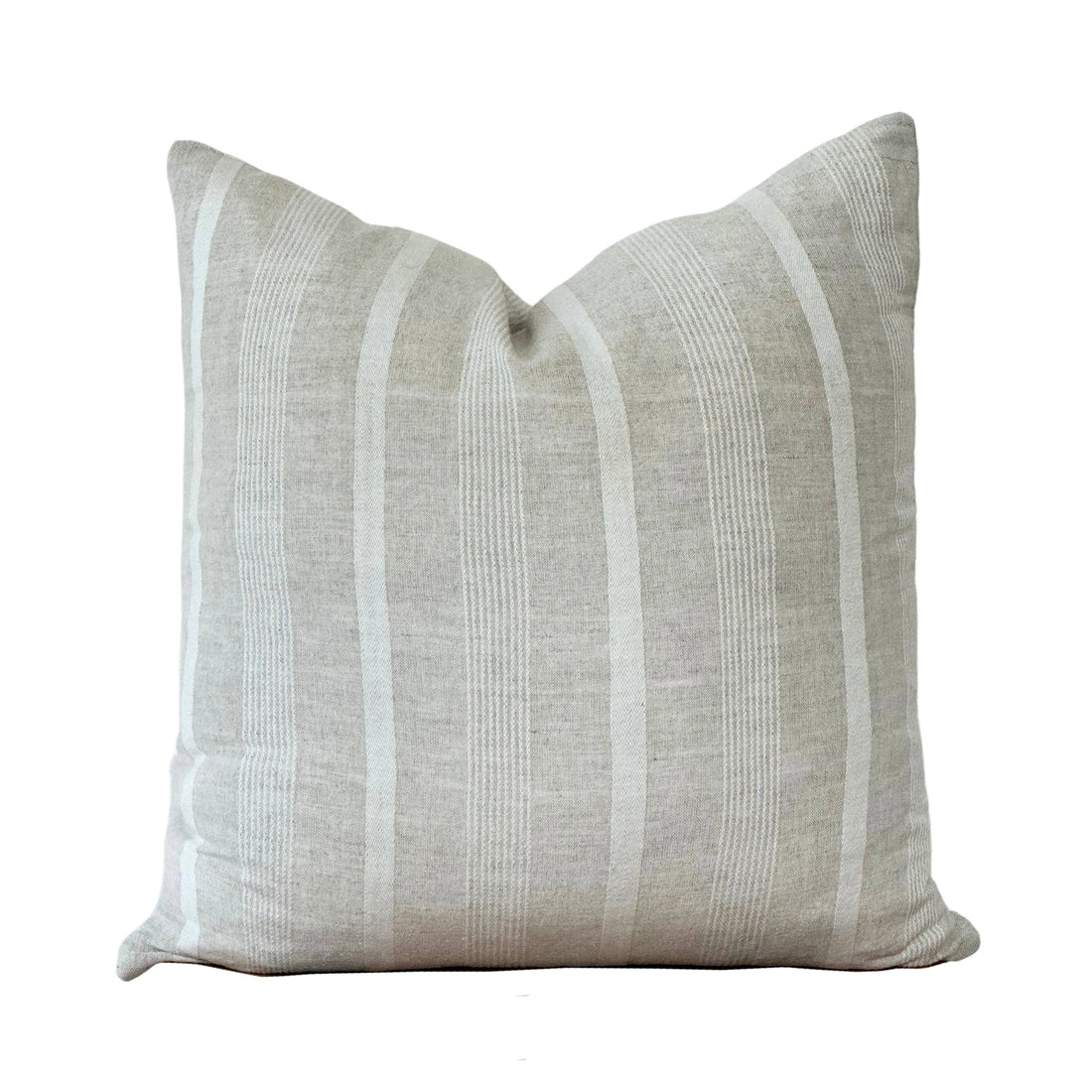 Addison Linen Stripe Pillow - 20x20