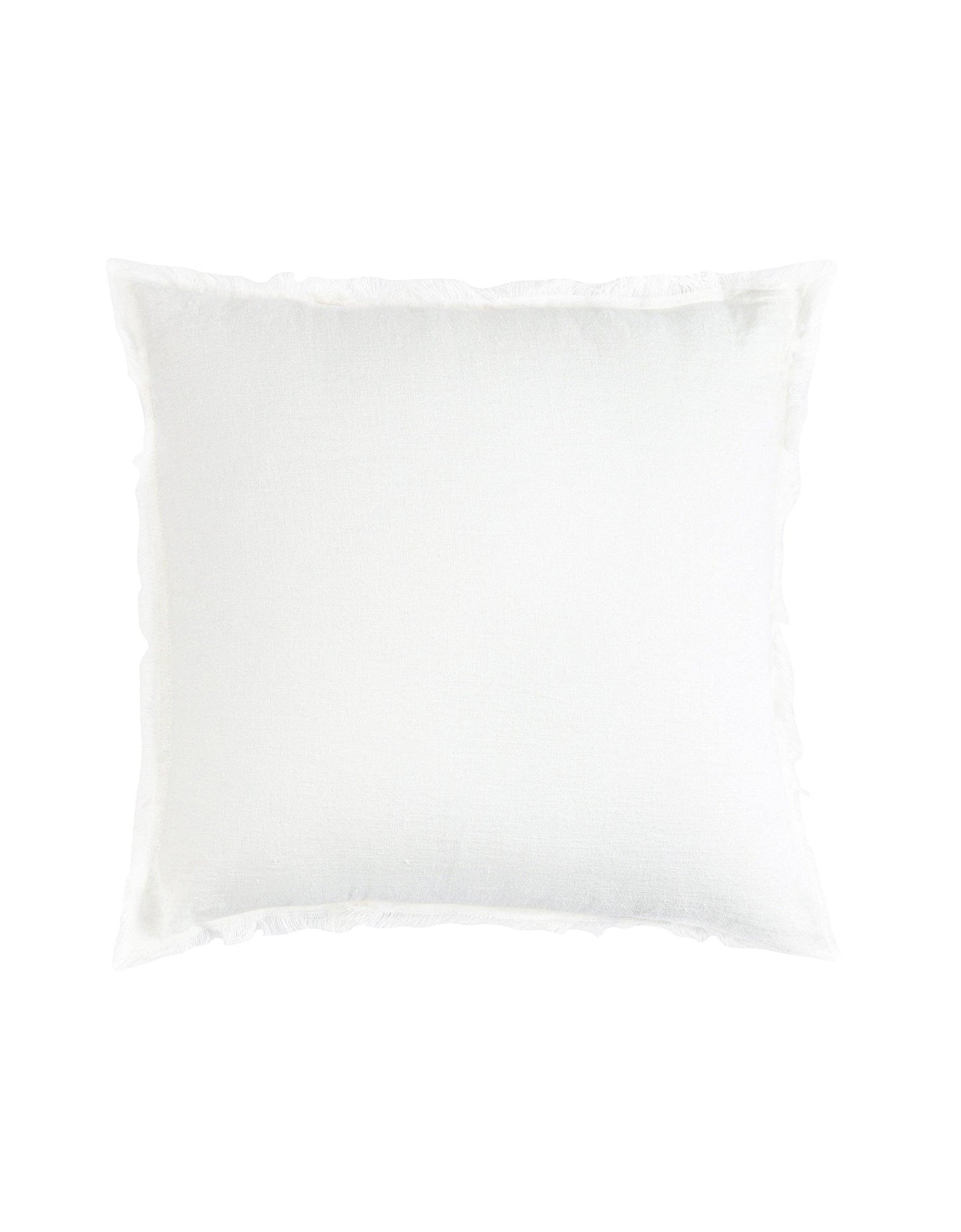 Bright White Linen - 20x20